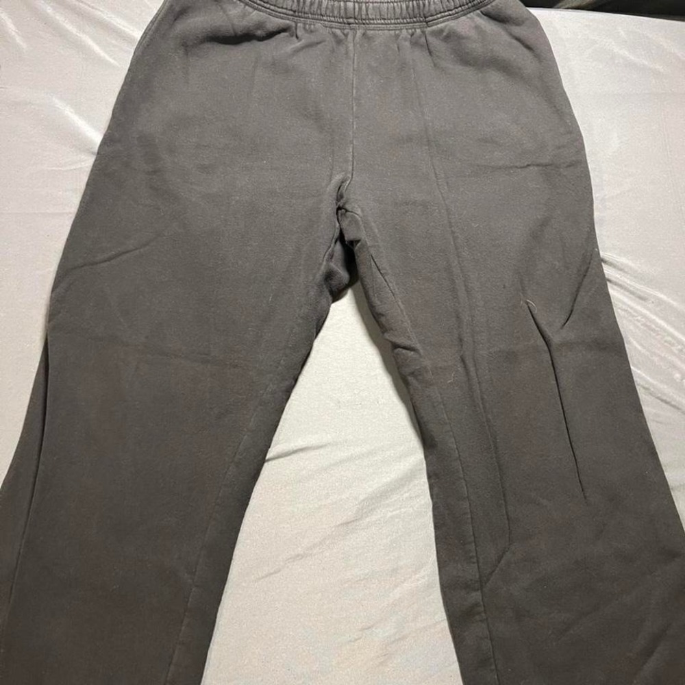 Everlast Sport Mens Sweatpants Large Black Cotton Blend Straight‎ Leg Activewear